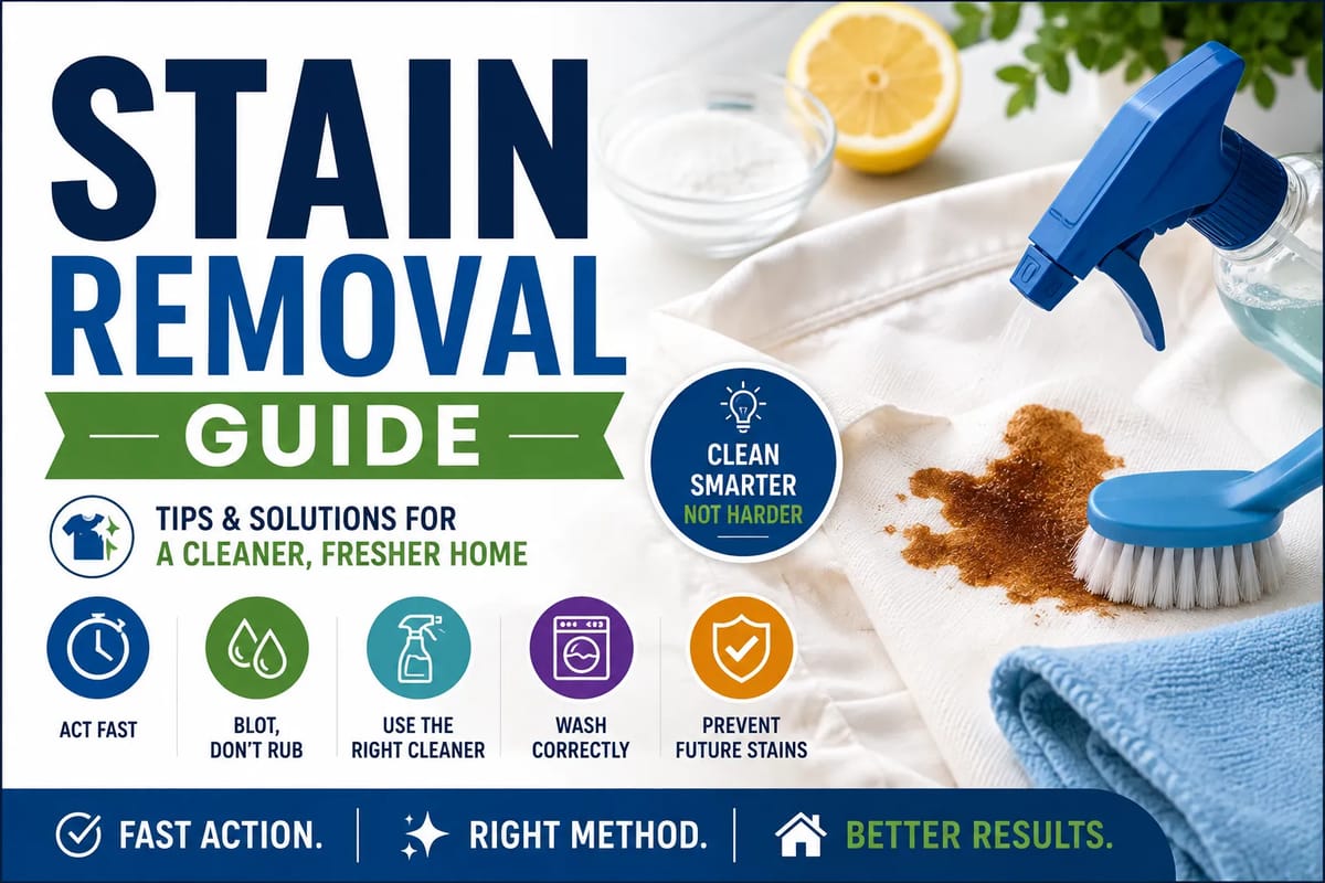 The Ultimate Guide to Stain Removal